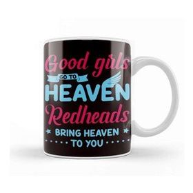 Baskı Dükkanı Redheads Red Hair Redhead Ginger Freckles Gift Kupa