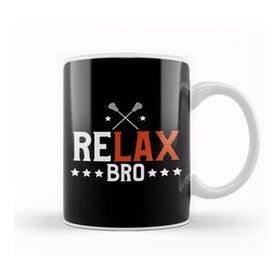 Baskı Dükkanı Referee Funny Relax Bro Funny Lacrosse Pun Player Coach Kupa