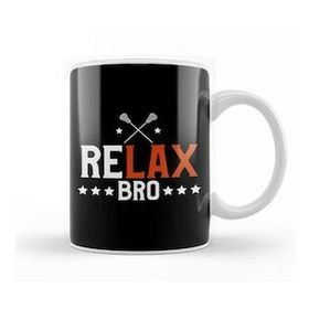 Baskı Dükkanı Referee Funny Relax Bro Funny Lacrosse Pun Player Coach Kupa