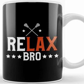 Baskı Dükkanı Referee Funny Relax Bro Funny Lacrosse Pun Player Coach Kupa