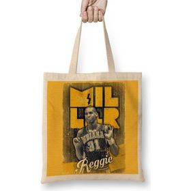 Baskı Dükkanı Reggie Miller Bez Kadın Günlük Çanta