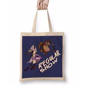 Baskı Dükkanı Regular Show 01 Bez Kadın Günlük Çanta