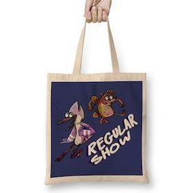 Baskı Dükkanı Regular Show 01 Bez Kadın Günlük Çanta