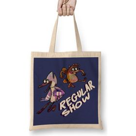 Baskı Dükkanı Regular Show 01 Bez Kadın Günlük Çanta