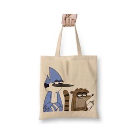 Baskı Dükkanı Regular Show 03 Bez Kadın Günlük Çanta