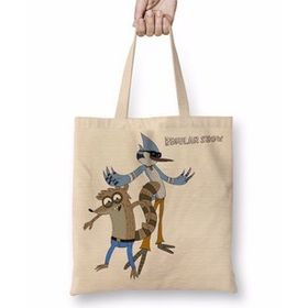 Baskı Dükkanı Regular Show Bez Kadın Günlük Çanta