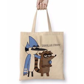 Baskı Dükkanı Regular Show Bez Kadın Günlük Çanta