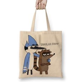 Baskı Dükkanı Regular Show Bez Kadın Günlük Çanta