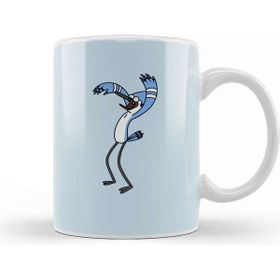 Baskı Dükkanı Regular Show Mordecai Kupa