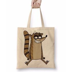 Baskı Dükkanı Regular Show Rigby 02 Bez Kadın Günlük Çanta