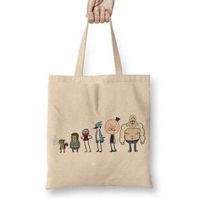 Baskı Dükkanı Regular Show Rules Are For Fools Rickboy Bez Kadın Günlük Çanta