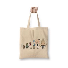 Baskı Dükkanı Regular Show Rules Are For Fools Rickboy Bez Kadın Günlük Çanta