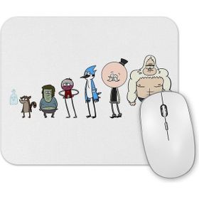 Baskı Dükkanı Regular Show Rules Are For Fools Rickboy Mouse Pad
