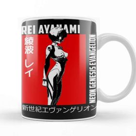 Baskı Dükkanı Rei Ayanami 013 Porselen 330 ml Beyaz Kupa Bardak