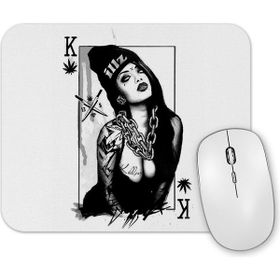 Baskı Dükkanı Rei Girl Mouse Pad