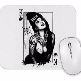 Baskı Dükkanı Rei Girl Mouse Pad