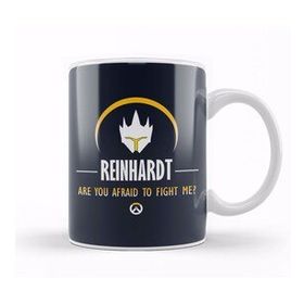 Baskı Dükkanı Reinhardt Are You Afraid To Fight Me Overwatch Kupa