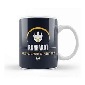Baskı Dükkanı Reinhardt Are You Afraid To Fight Me Overwatch Kupa