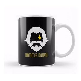 Baskı Dükkanı Reinhardt Hammer Down Logo Overwatch Kupa