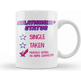 Baskı Dükkanı Relationship Status Dating An Anime Character Kupa