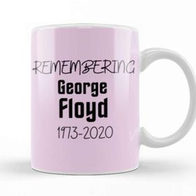 Baskı Dükkanı Rememberıng George Floyd 1973 2020 Kupa
