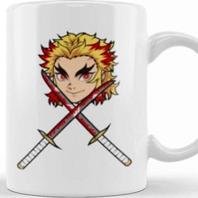 Baskı Dükkanı Rengoku Demon Slayer Kupa