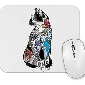 Baskı Dükkanı Renkli Cats Kedi Mouse Pad