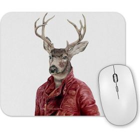 Baskı Dükkanı Renkli Geyik Mouse Pad