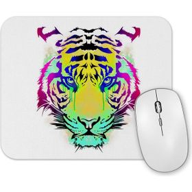 Baskı Dükkanı Renkli Kaplan Aslan Mouse Pad