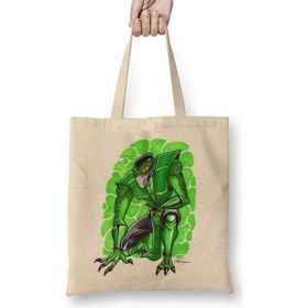 Baskı Dükkanı Reptile Bez Kadın Günlük Çanta