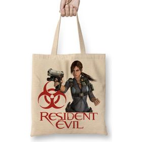 Baskı Dükkanı Resident Evil 2 Bez Kadın Günlük Çanta
