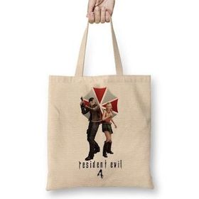 Baskı Dükkanı Resident Evil Xp Bez Kadın Günlük Çanta