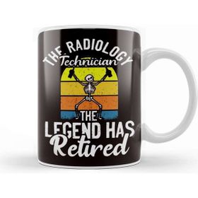 Baskı Dükkanı Retired Radiology Technician Rad Tech Radiographer Radiology Kupa