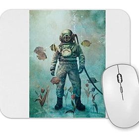 Baskı Dükkanı Retko Balık Adam Mouse Pad