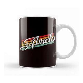 Baskı Dükkanı Retro Abuelo Vintage Grandfather Grandpa Granddad Grandson Kupa