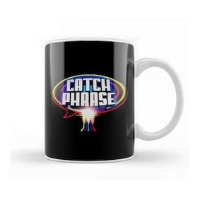 Baskı Dükkanı Retro Catchphrase Logo Kupa