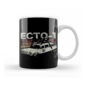 Baskı Dükkanı Retro Ecto 1 Kupa