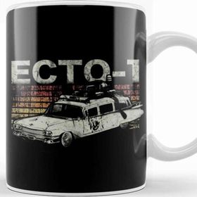 Baskı Dükkanı Retro Ecto 1 Kupa