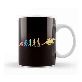 Baskı Dükkanı Retro Evolution Equestrian Sport Horse Riding Dressage Kupa