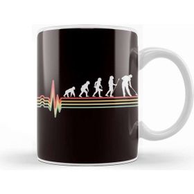 Baskı Dükkanı Retro Evolution Gardener Gardening Garden Planting Flowers Kupa