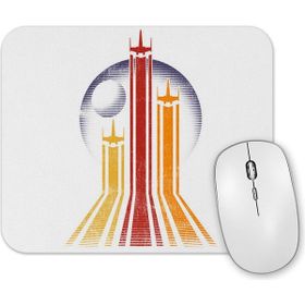 Baskı Dükkanı Retro Galactic Retro Galaksi Mouse Pad