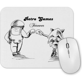 Baskı Dükkanı Retro Game Forever Mouse Pad