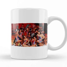 Baskı Dükkanı Retro Gladiators With Pugil Sticks Kupa