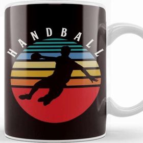 Baskı Dükkanı Retro Handball Player Vintage Handballer Ball Sports Team Kupa