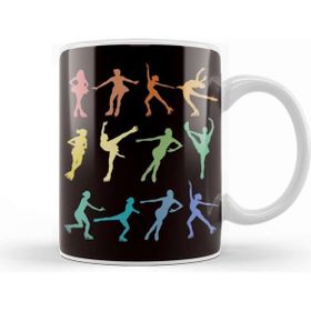 Baskı Dükkanı Retro Ice Skater Vintage Figure Skating Girls Winter Sports Kupa
