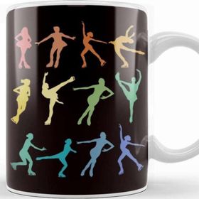 Baskı Dükkanı Retro Ice Skater Vintage Figure Skating Girls Winter Sports Kupa