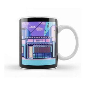 Baskı Dükkanı Retro Japanese Retro Japan House Kupa