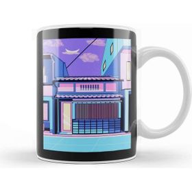 Baskı Dükkanı Retro Japanese Retro Japan House Kupa