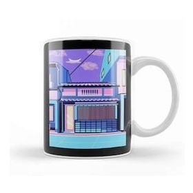Baskı Dükkanı Retro Japanese Retro Japan House Kupa