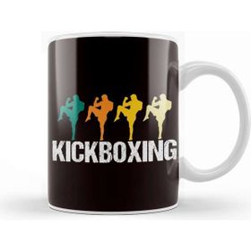 Baskı Dükkanı Retro Kickboxer Vintage Fighter Kickboxing Martial Arts Mma Kupa